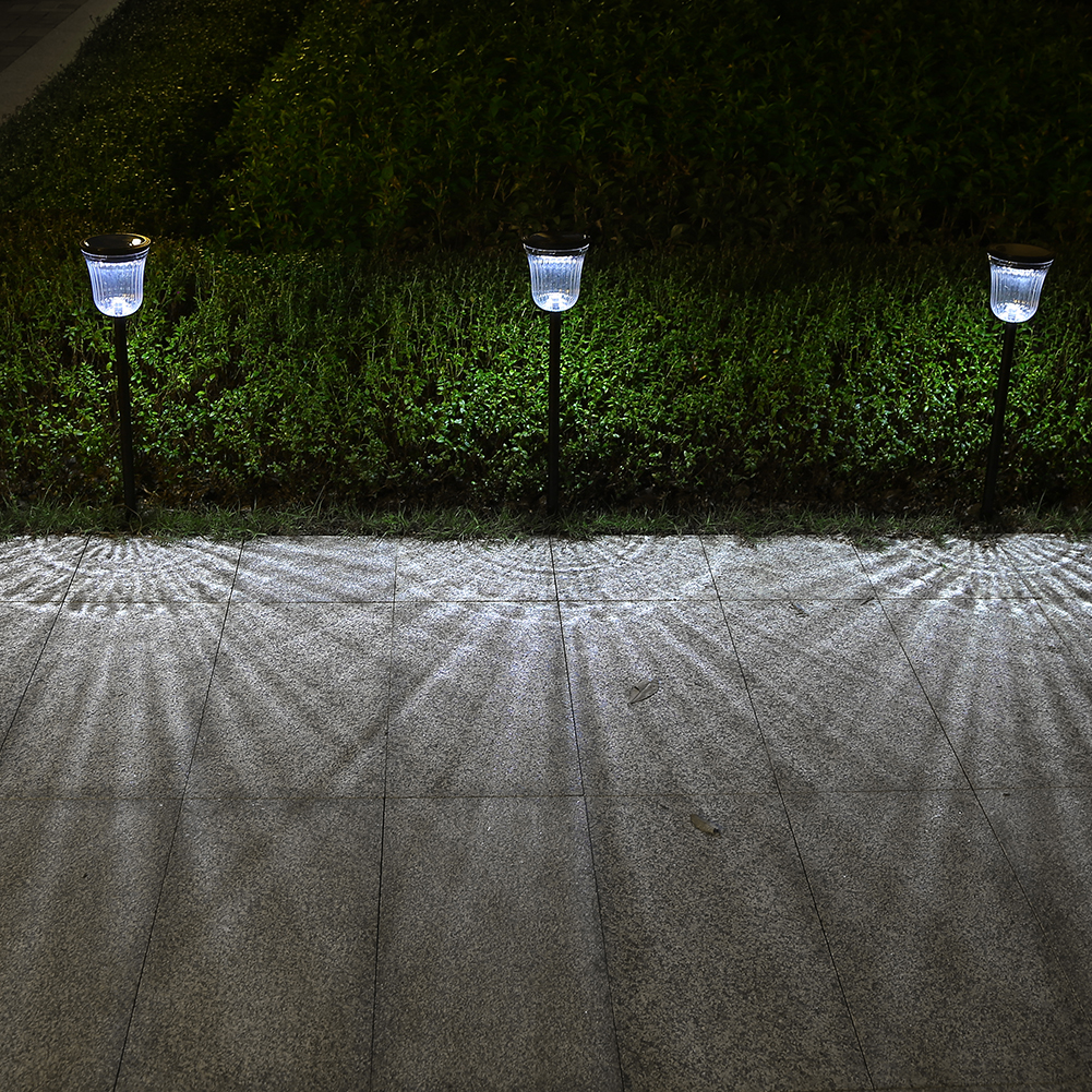 IP55 방수 LED 태양 정원 빛 안뜰 야외 태양 홈 정원 장식 조명 잔디 풍경 램프